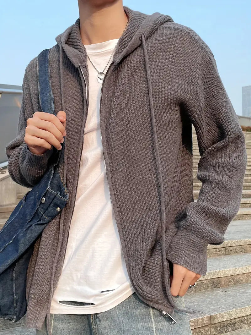 Cardigan con zip Alen
